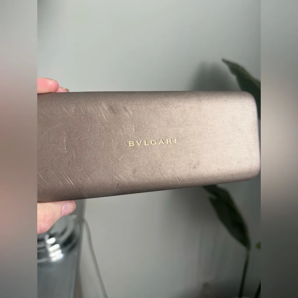 Bvlgari Brown Glasses Case only - Image 3