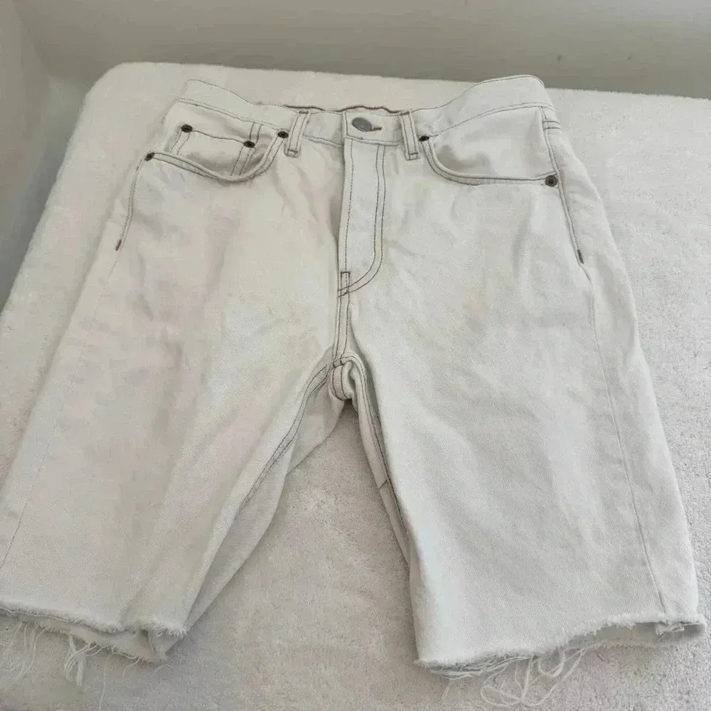 Re/done originals the long short bermudas sz 26 White - Image 3