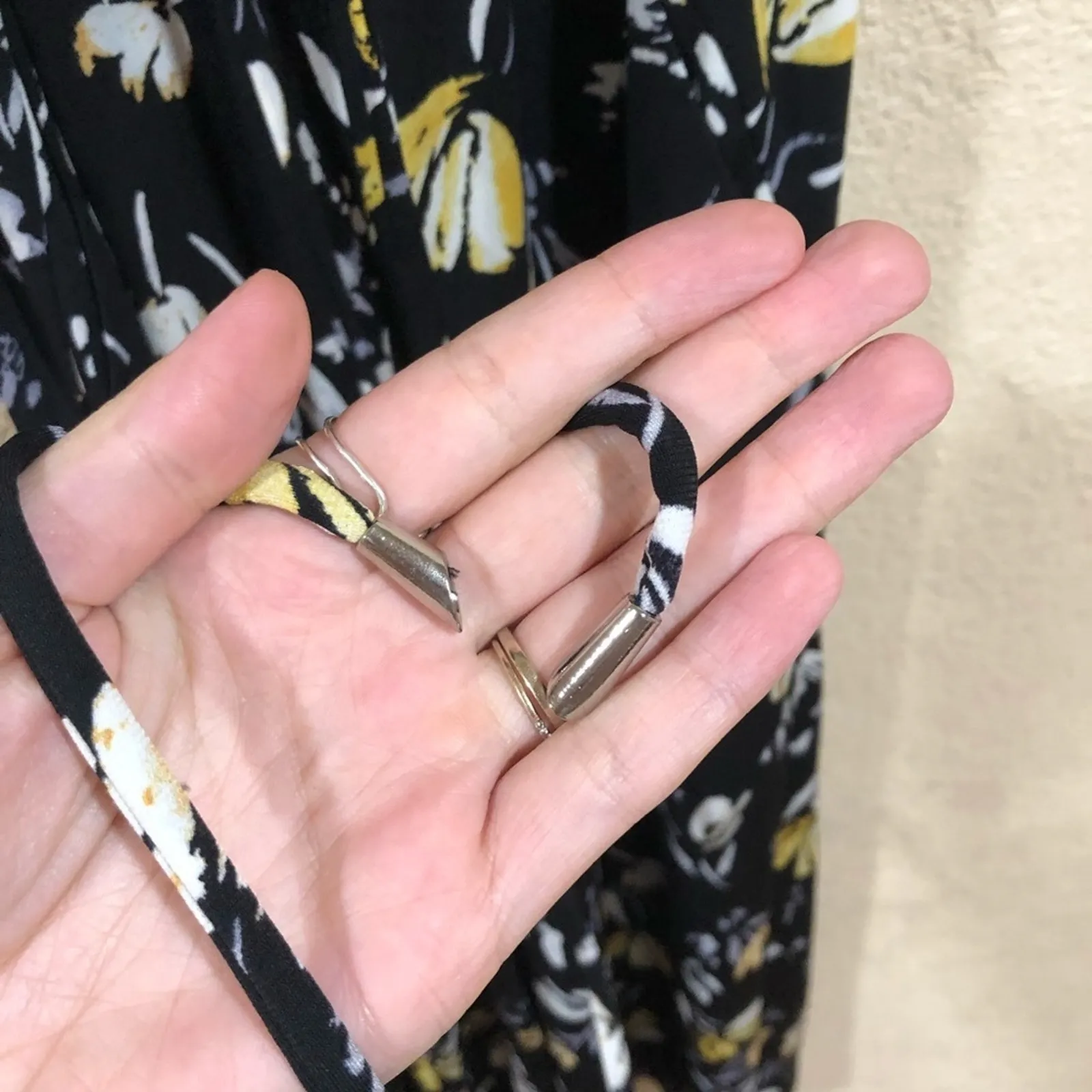 NWT London Times black floral jersey cropped jumpsuit - Image 8