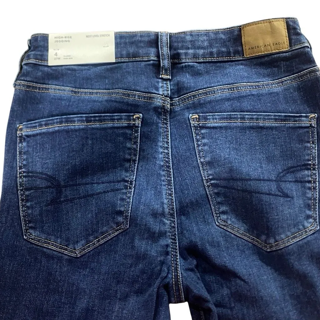 American Eagle Outfitters NWT size 4 26W extra long high rise next level stretch - Image 6