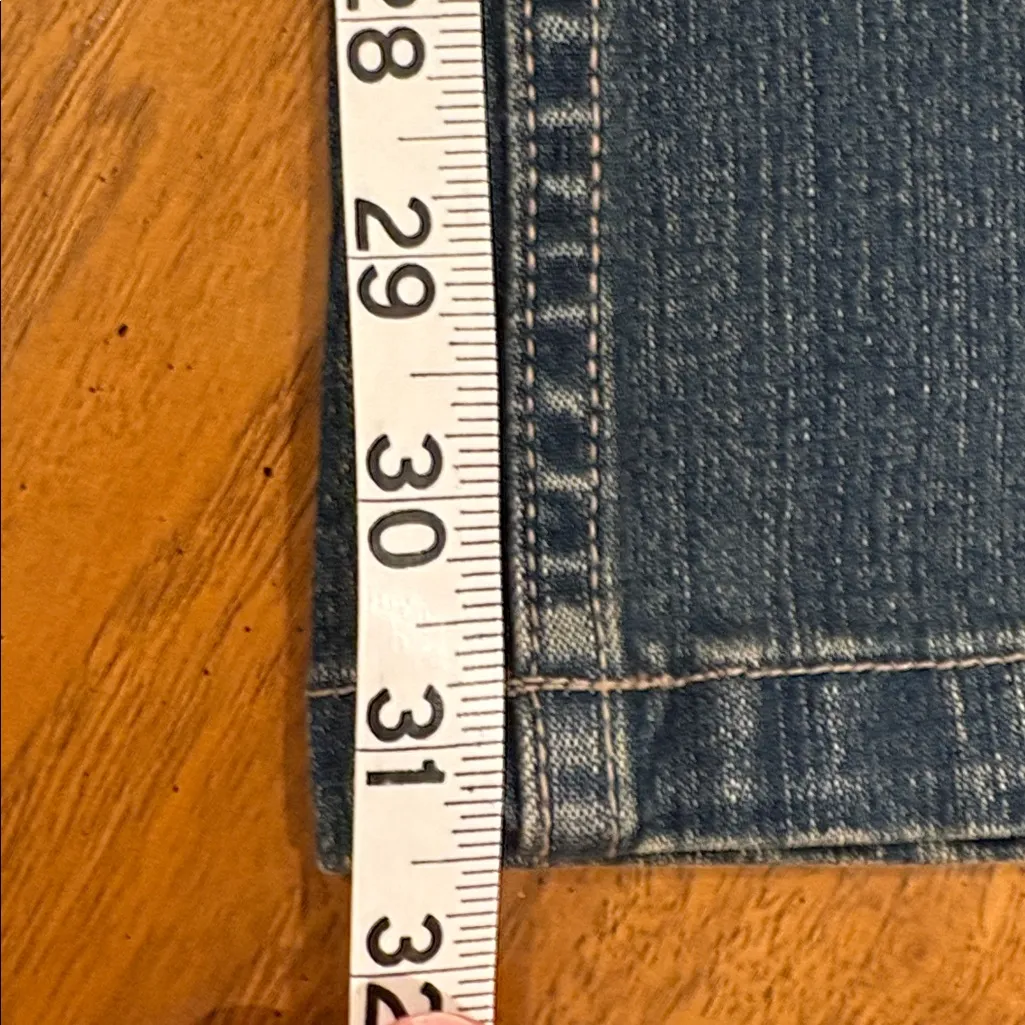 Willi Smith Floral Embroidered Jeans - Image 7