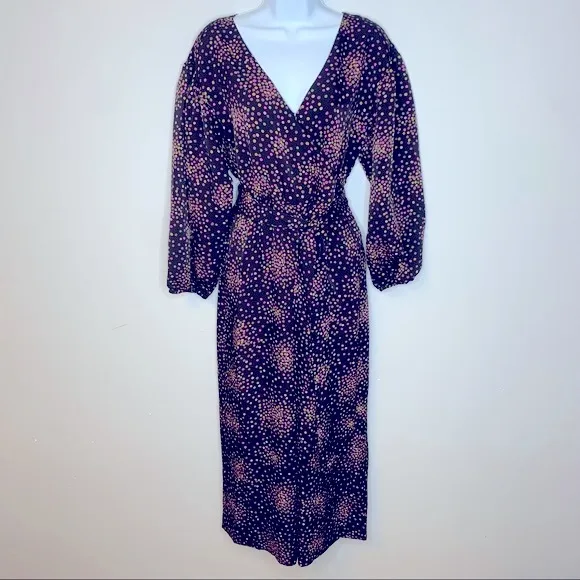 Kate Spade  Disco Dots Cropped‎ Jumpsuit Size 4 - Image 5