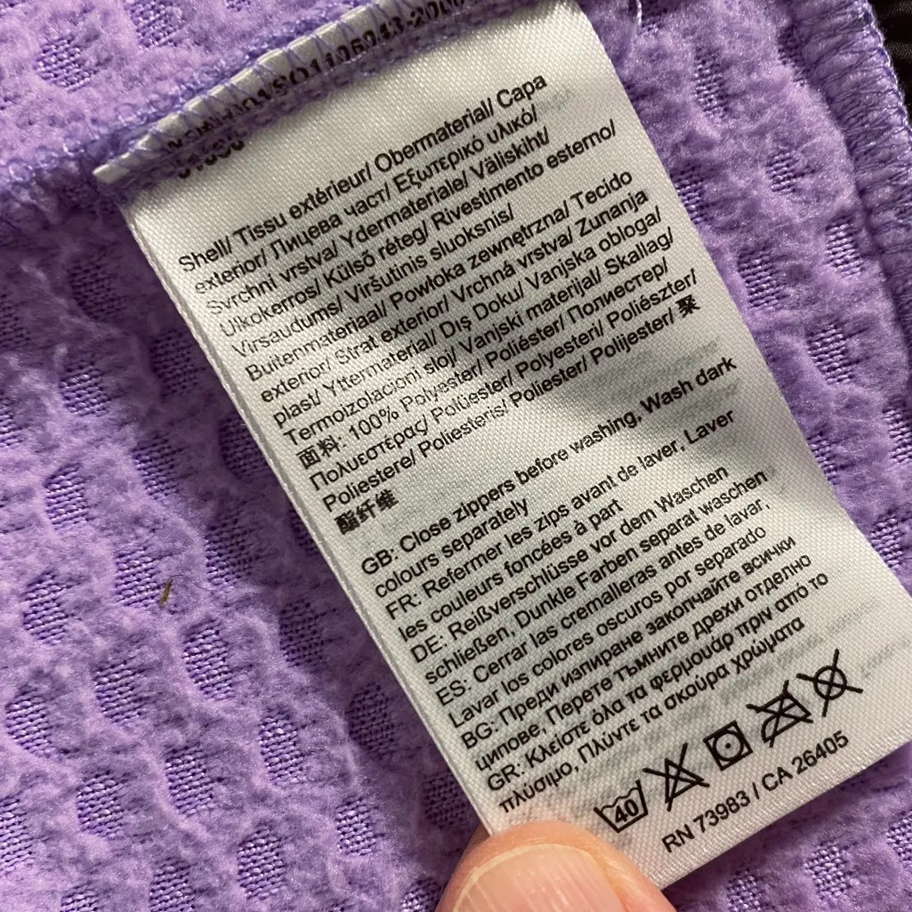 HELLY HANSEN Textured Fleece Zip Up Jacket - Image 7