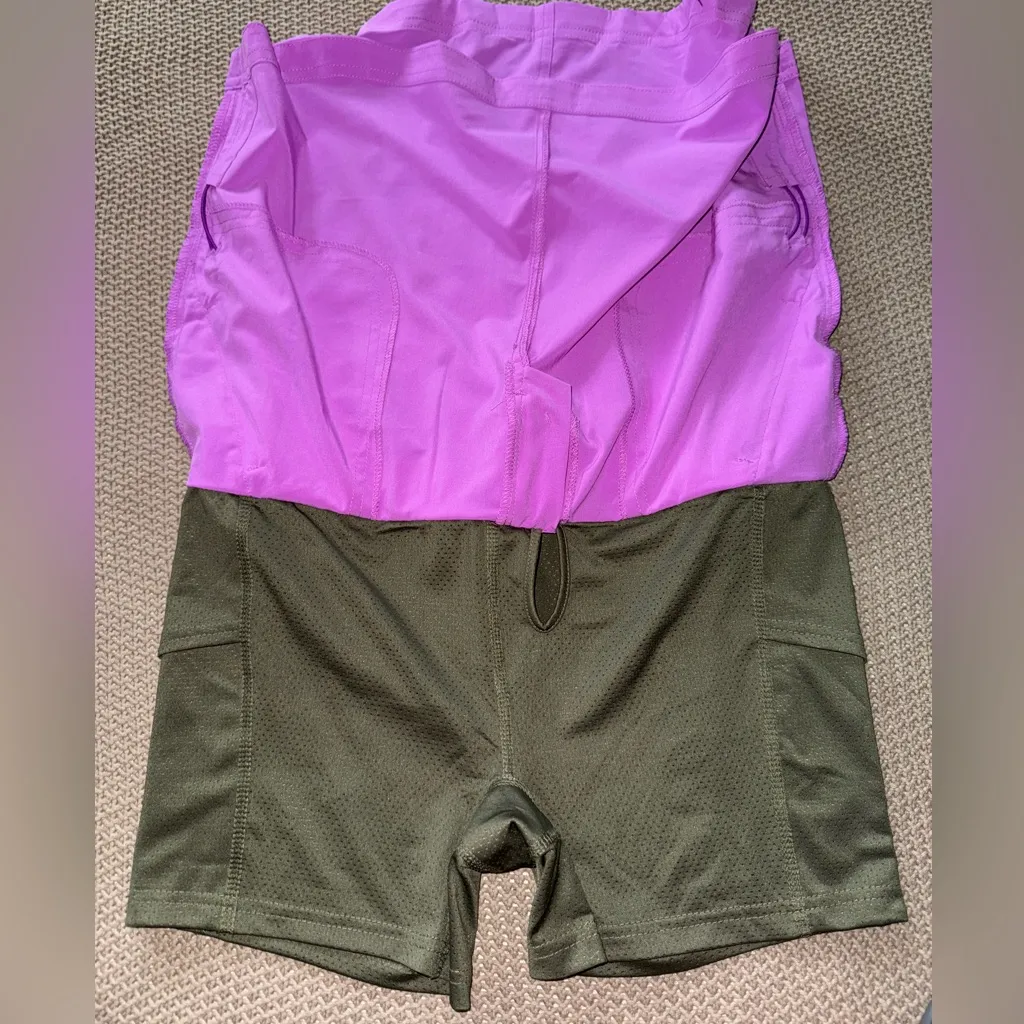 Title Nine Women’s Golf Tennis Skort Pickleball Lined Stretch Zip Pockets Sz 4 - Image 7