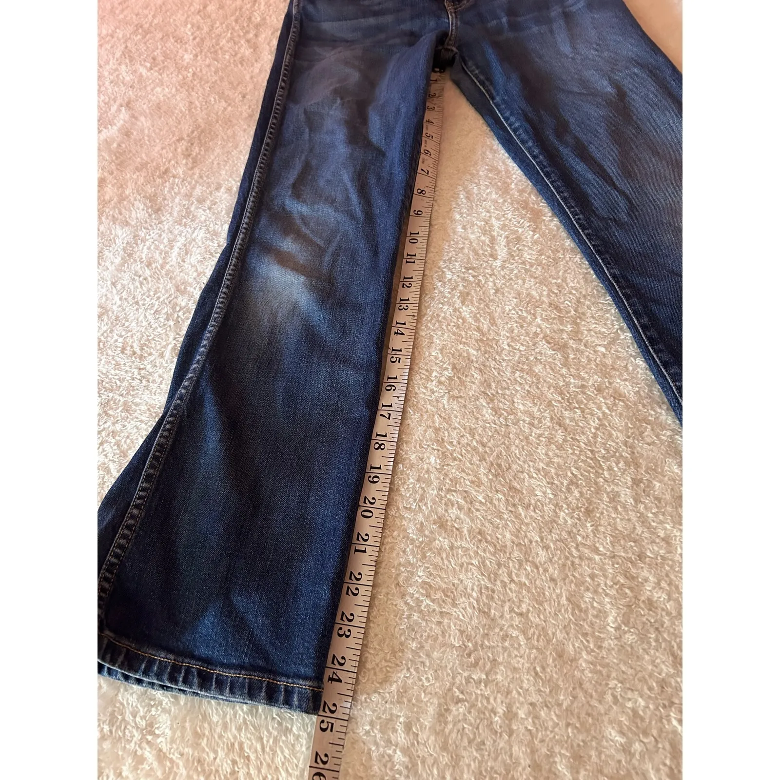 The Great. Dark Wash Jean‎ In The Style The Nerd Size 27 Blue - Image 5