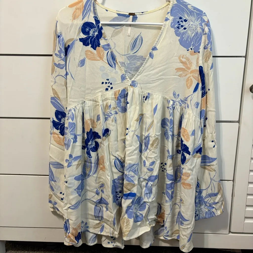 Free People Bella Floral Printed Tunic - Image 3
