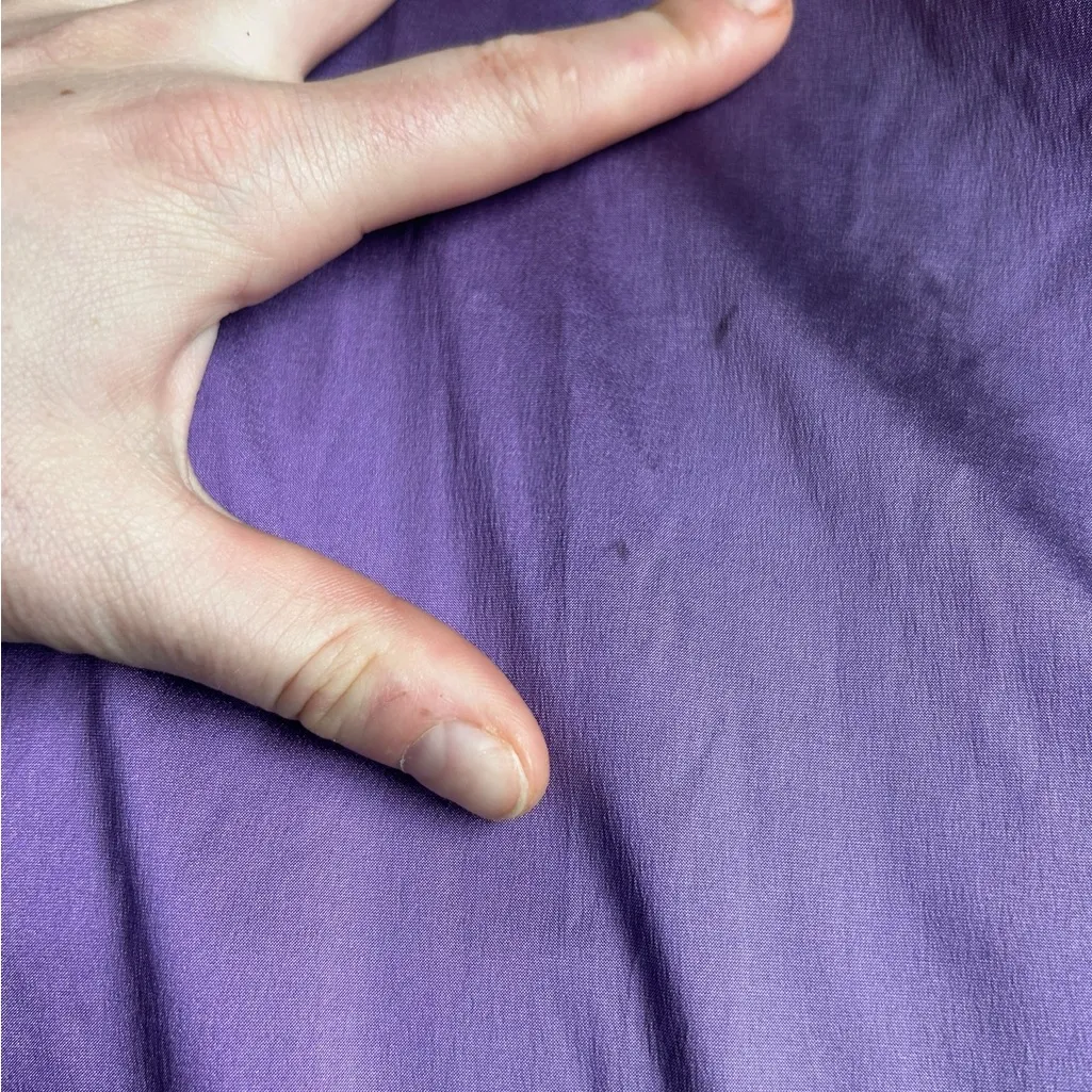 Dolce & Gabbana Purple Midi Skirt Silk Blend - Image 4