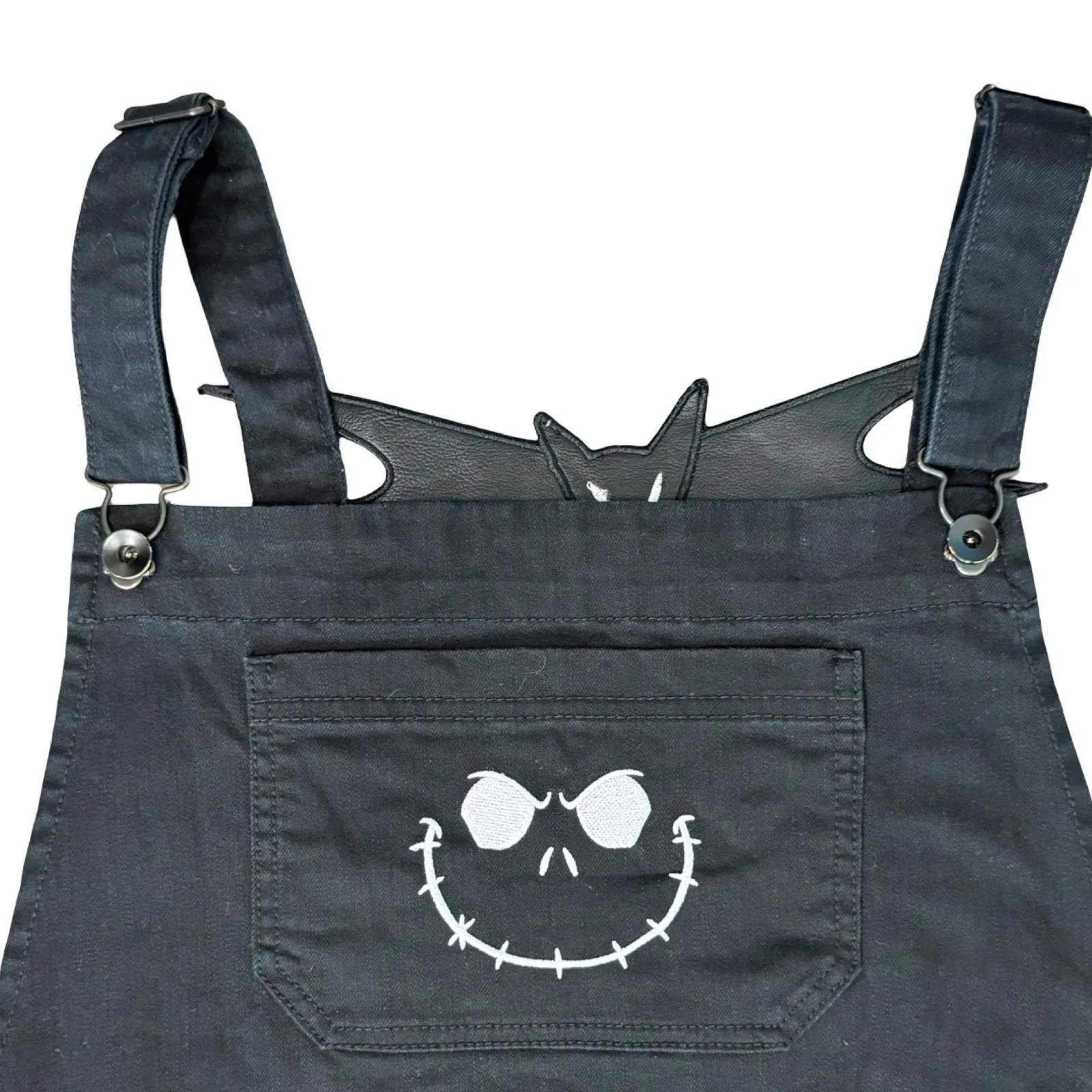 Hot Topic Disney Nightmare Before Christmas Jack Skirtall Skirt Overalls Size 2X - Image 7