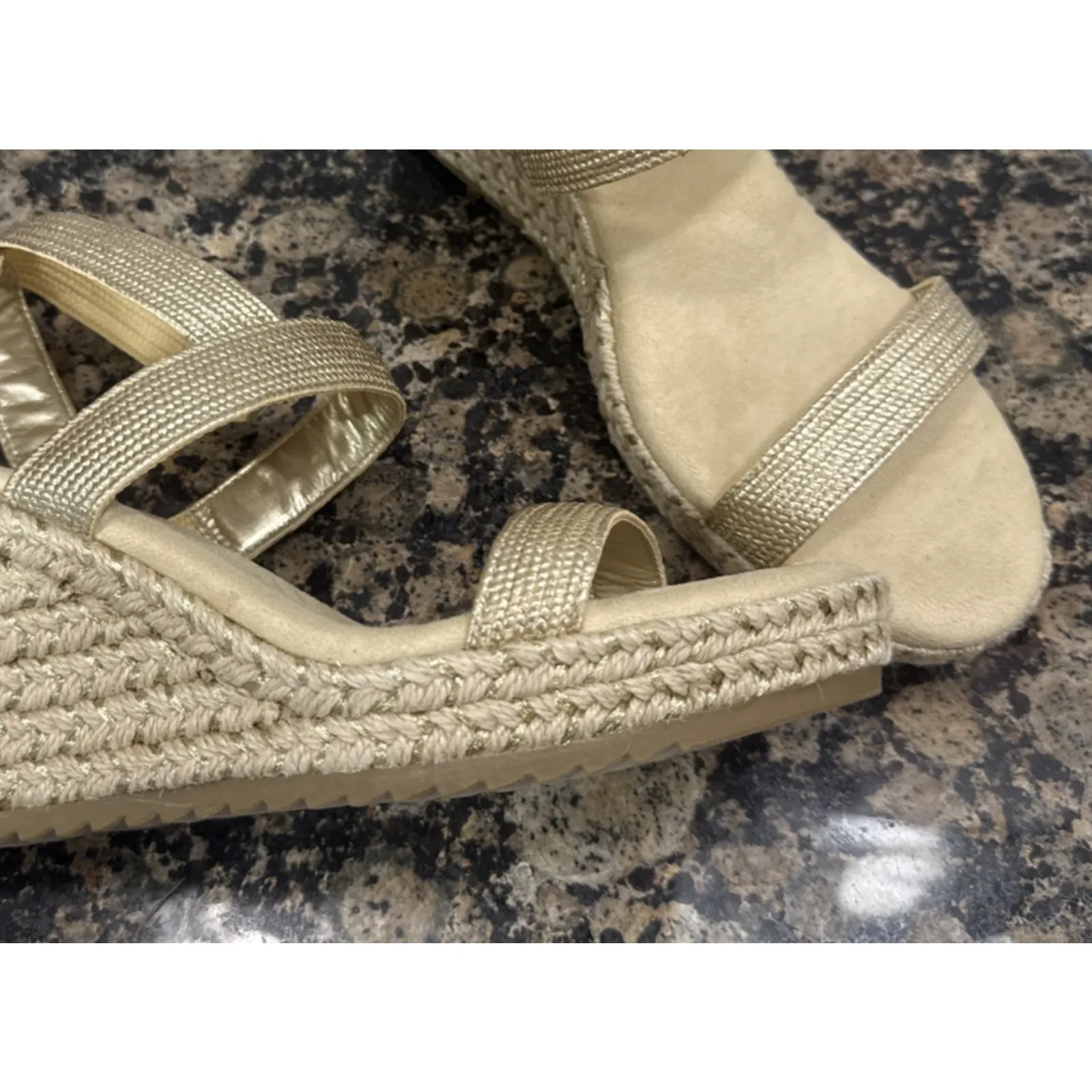 Anne Klein Espadrilles Sandal Wo’s Size 8.5M - Image 12
