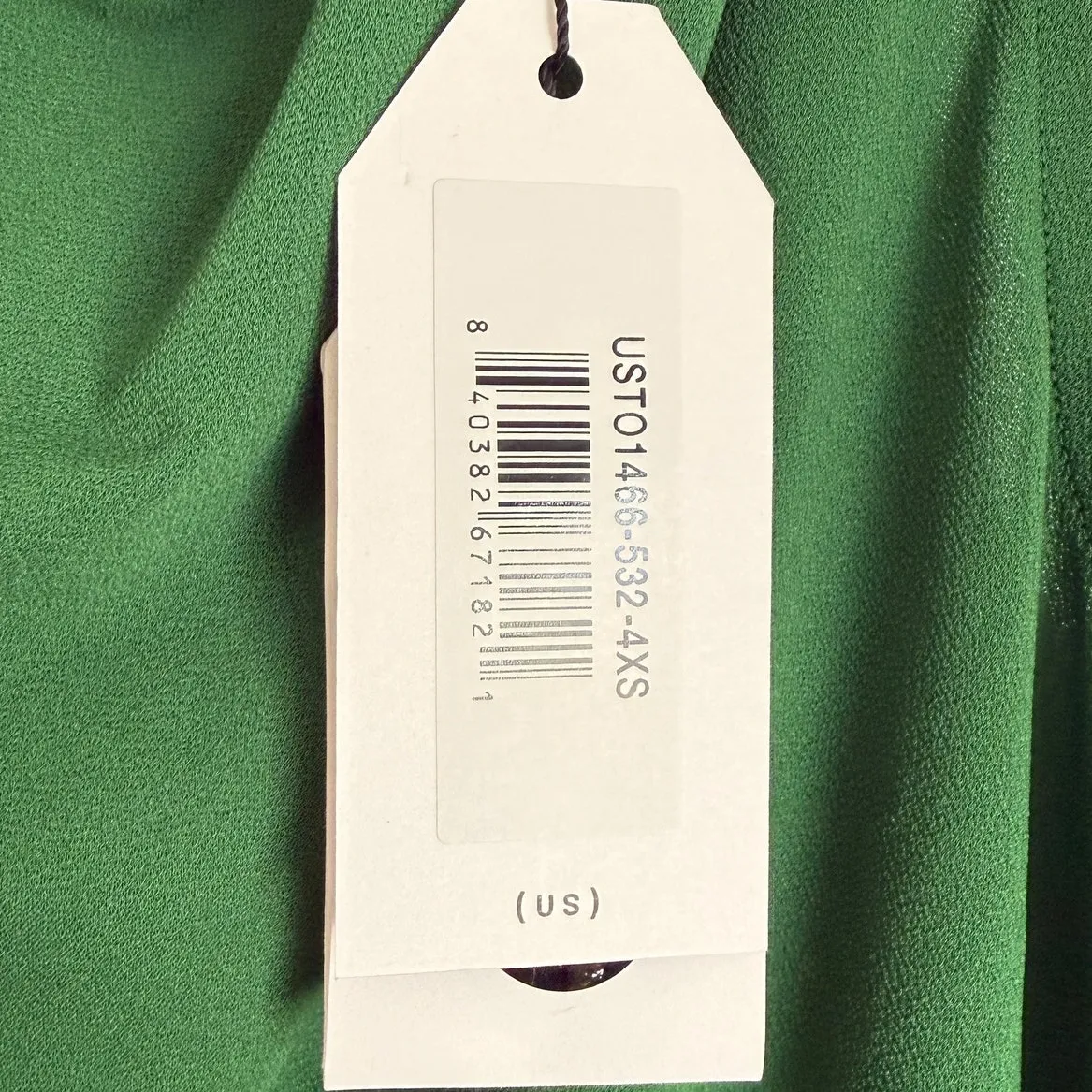 NWT Universal Standard XS Crepe Jersey Cowl Tank Top Blouse Kelly Green Career - Image 8