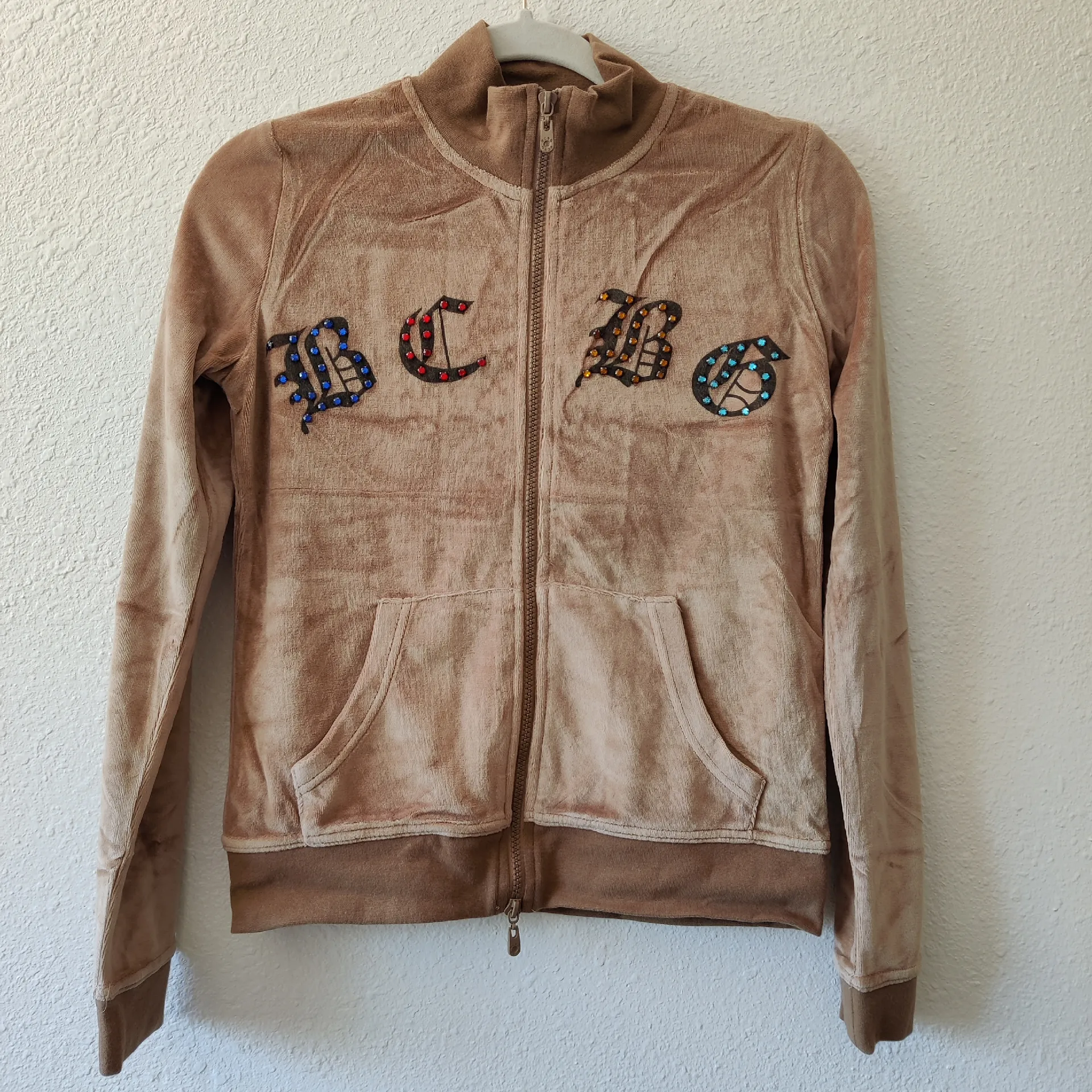 BCBGMAXAZRIA  Valour Beige Tan Tracksuit Set - Image 3