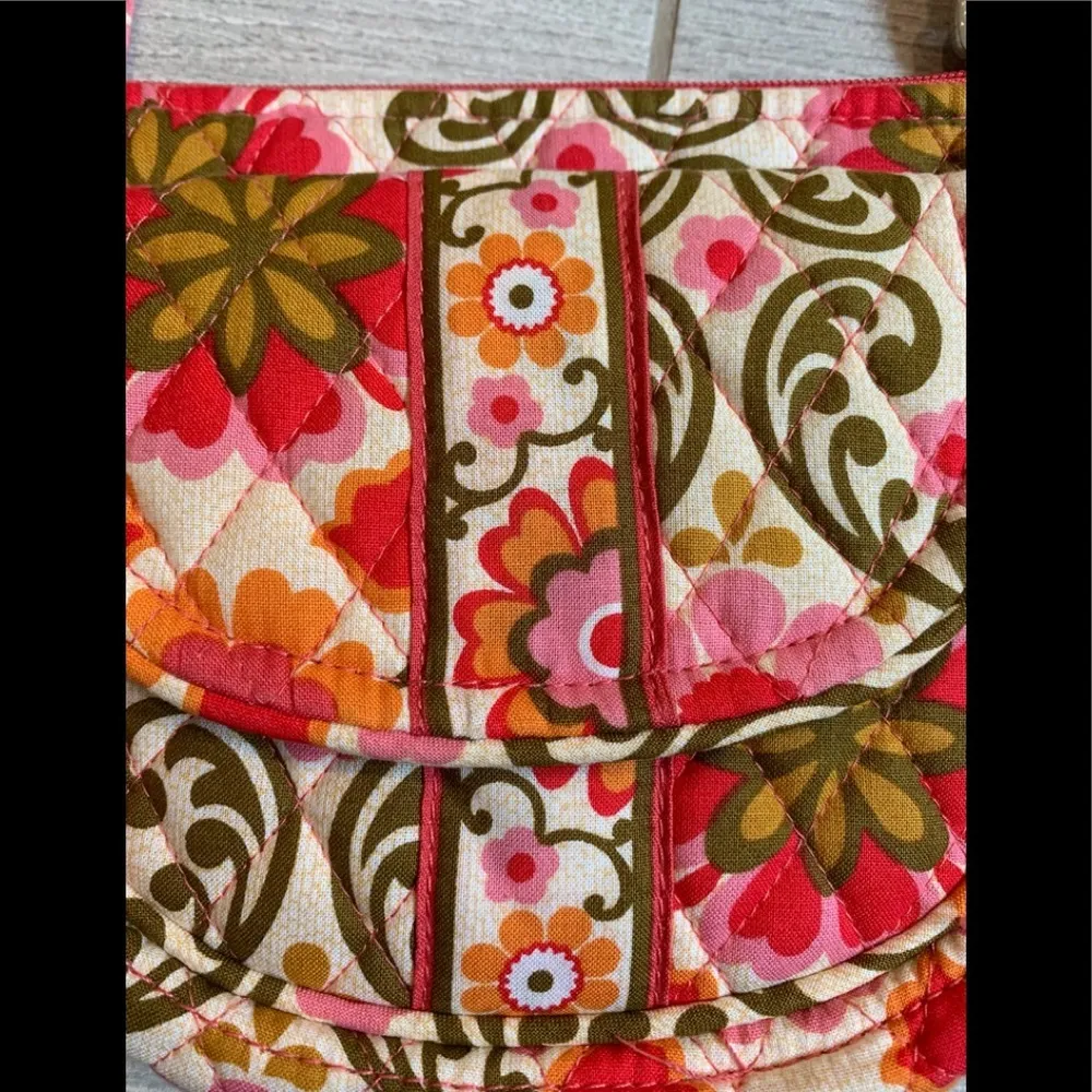 Vera Bradley Pink Mod Flower Power Crossbody - Image 11