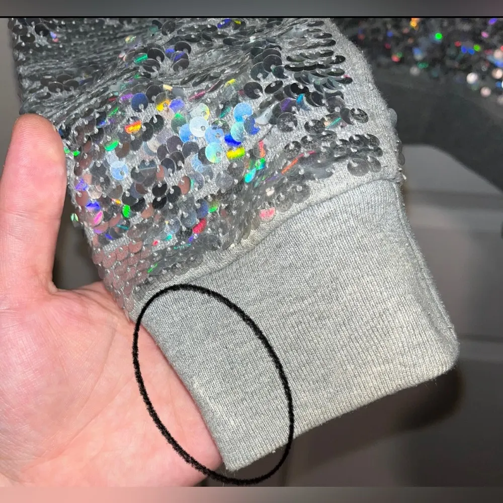 PINK - Victoria's Secret VS PINK Fashion Show 2013 Sequined Hoodie - Size Medium - Image 9