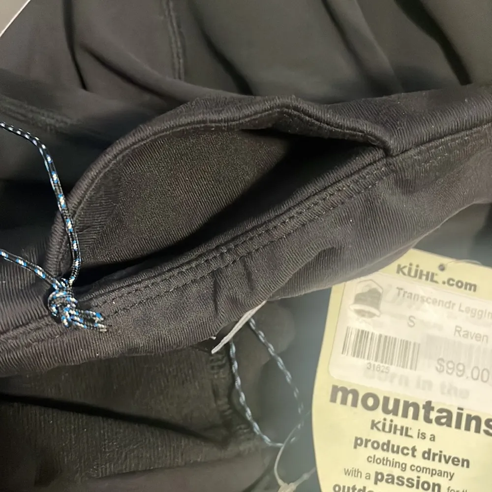 Kuhn transcendr legging woman’s black outdoor pant New - Image 8