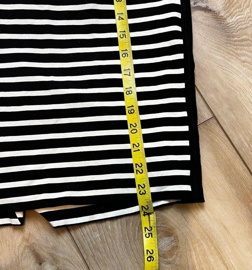 White House Black Market Striped Pencil Skirt. Size 10. EUC - Image 6