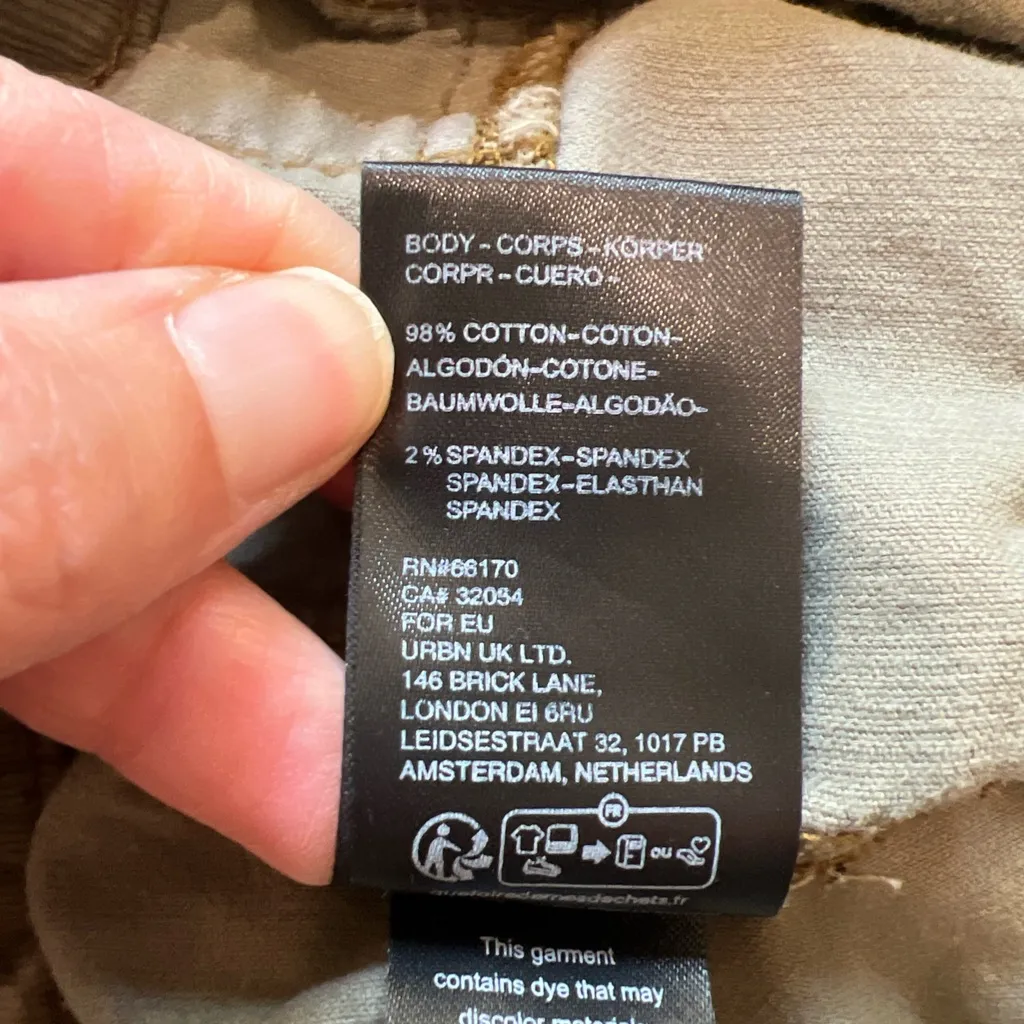 Free People We The Free Jayde Retro 70’s Corduroy‎ Pants Flare - Image 6