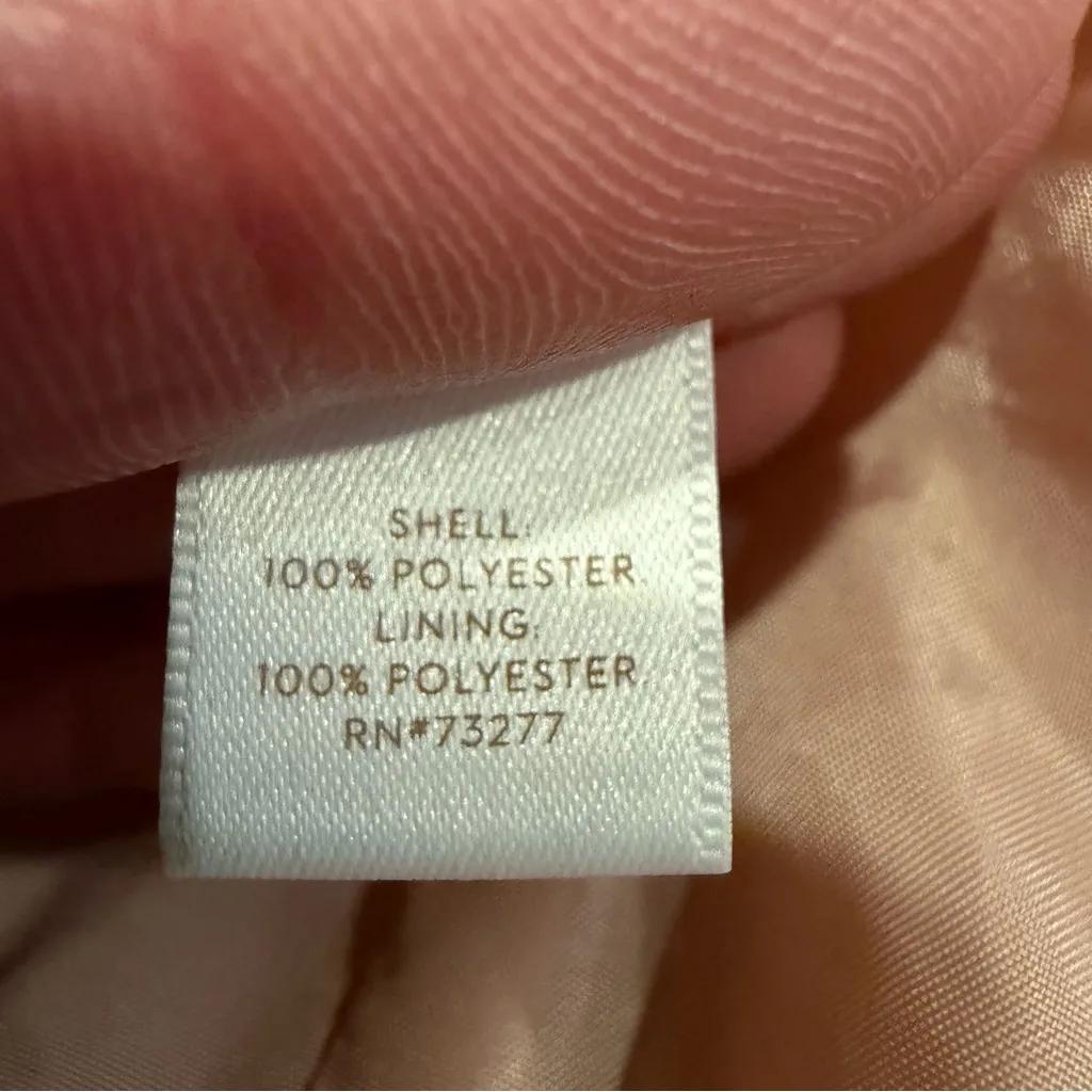 Lauren Conrad Sherpa Teddy Coat Jacket Blush Pink Size Small - Image 8