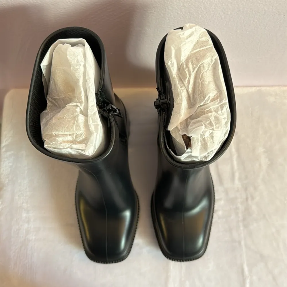 I.N.C International Concepts Everett Square Toe Rain Boots Size 7M - Image 8