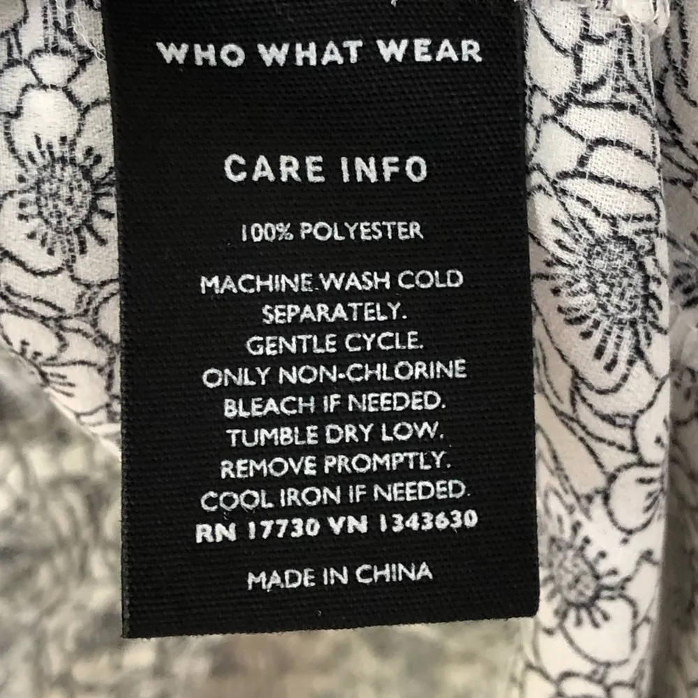 Who what where sleeveless blouse M - Image 6