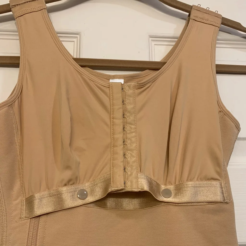 Fajas Girdle Beige Body Shaper Medium 2396 Tan - Image 2