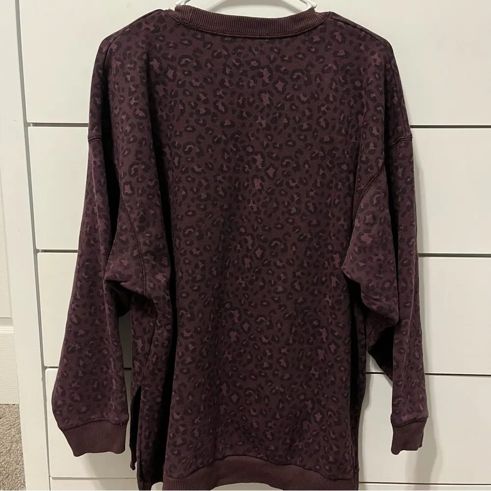 American Eagle Maroon Cheetah Leopard - Image 3