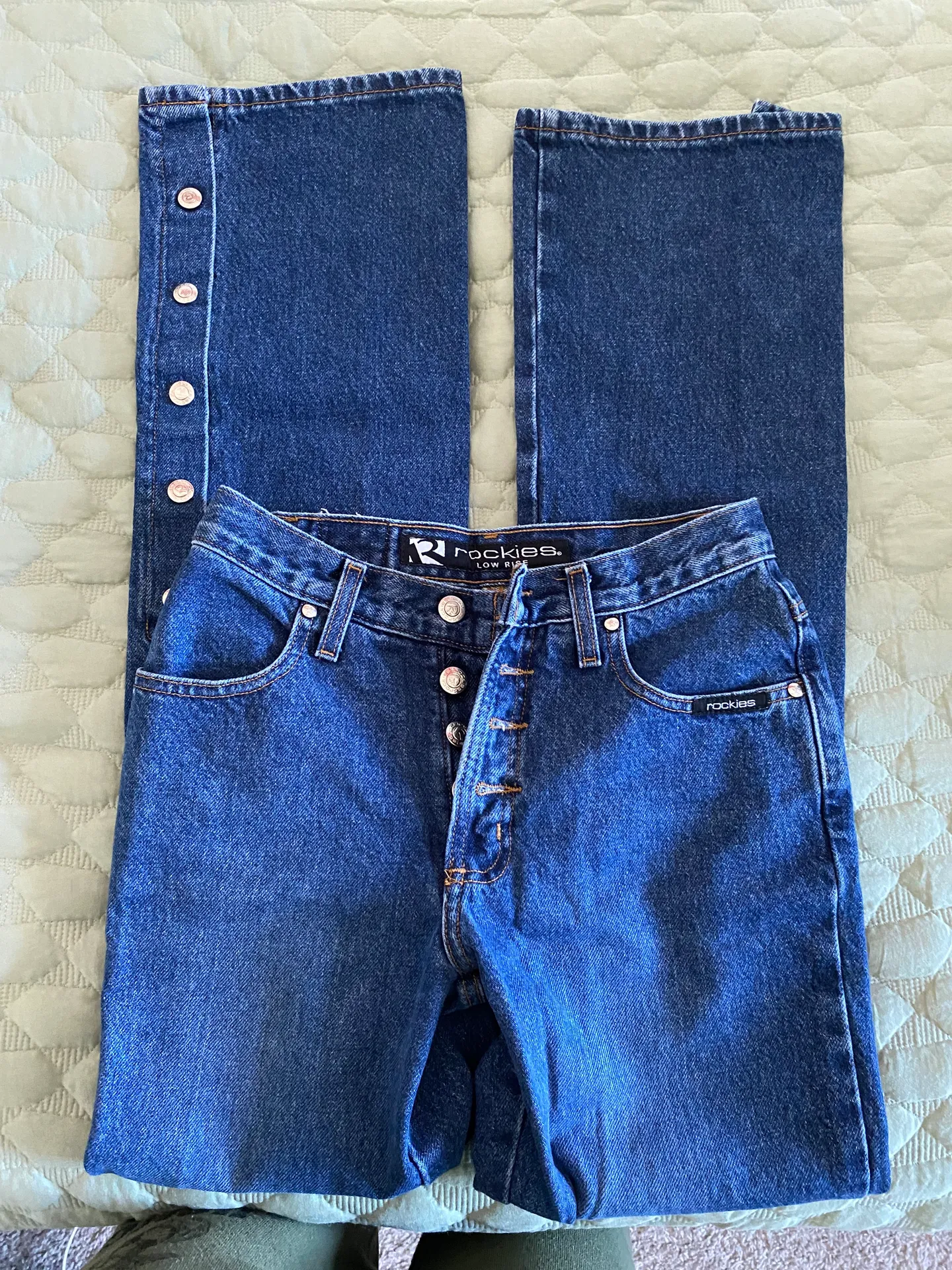 Vtg Western Jeans - Image 3