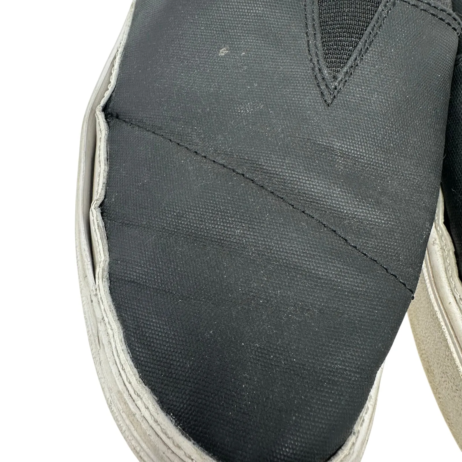 Toms Size 10 Black Slip On Casual Shoes Comfort Women Ladies Active Flat - Image 4