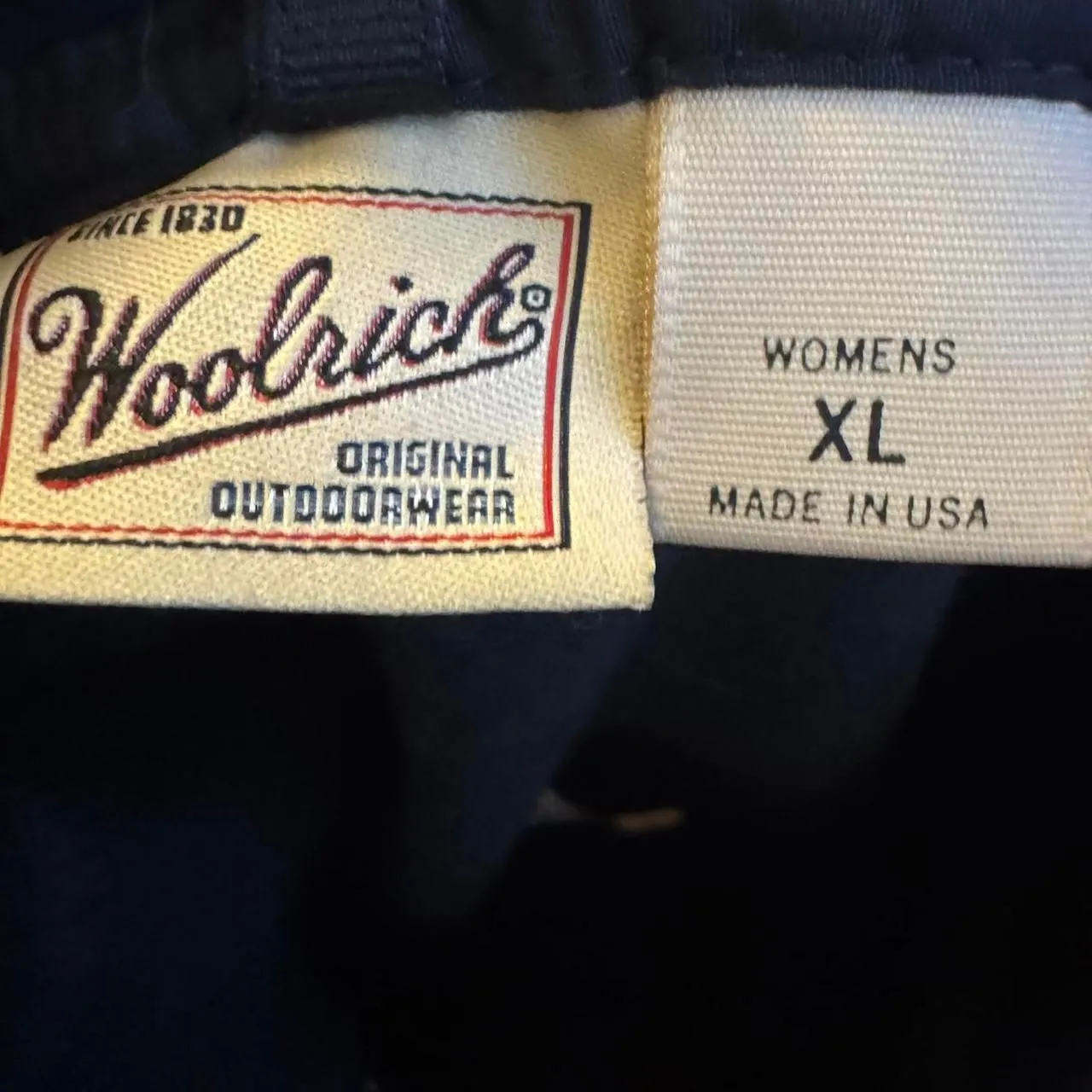 Woolrich Women’s XL Black Fleece Pullover Made in USA Malden Mills Polar Outdoor - Image 4