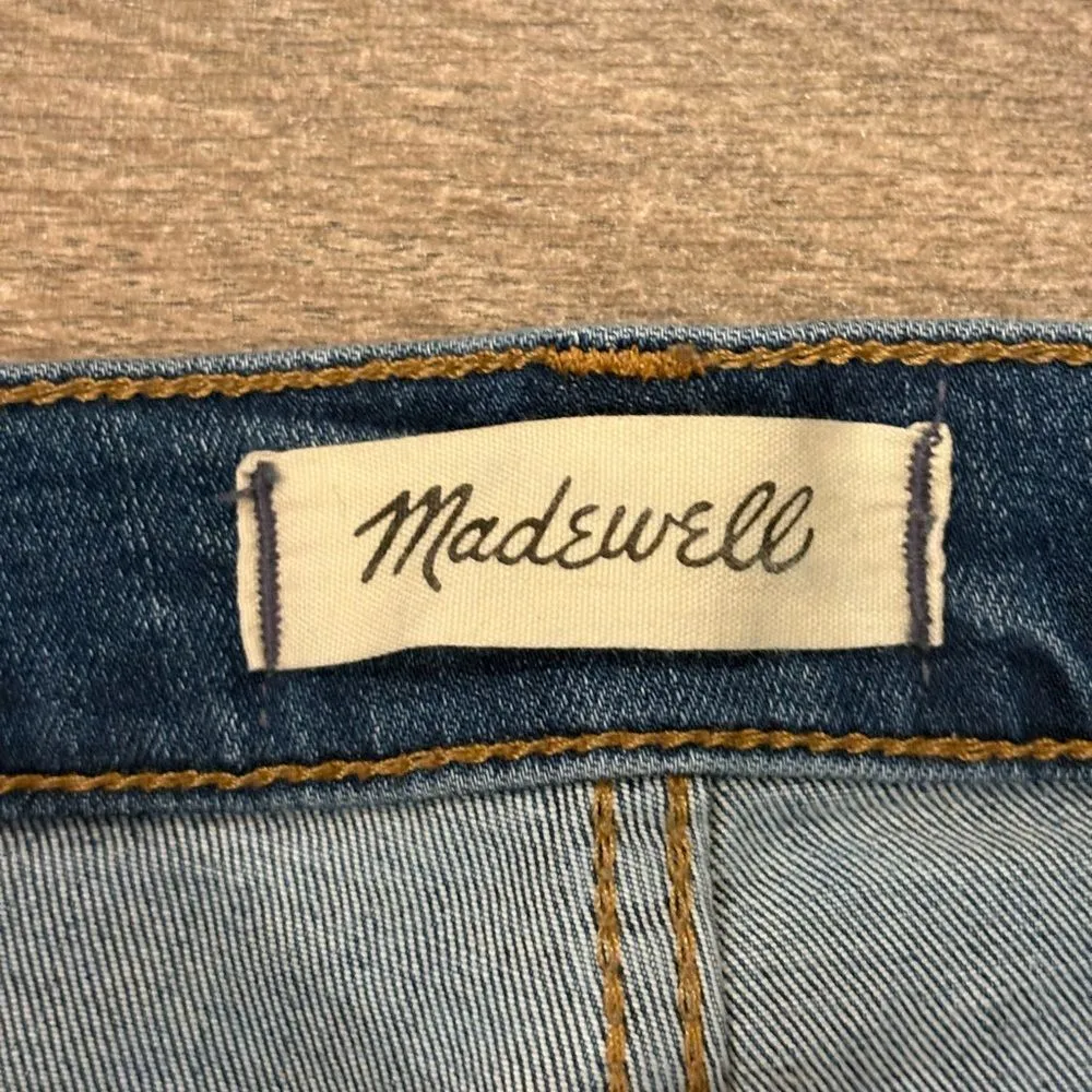 Madewell Stovepipe Classic Blue Denim Jeans Size 24 - Image 2