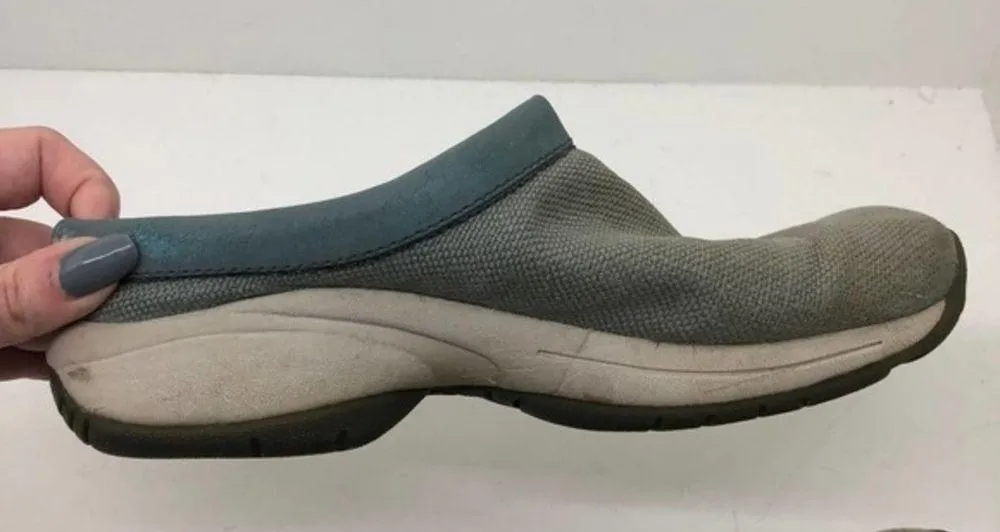 Merrell ENCORE BREEZE 3 CLOG blue green round toe slip on cushion size 7.5 - Image 7
