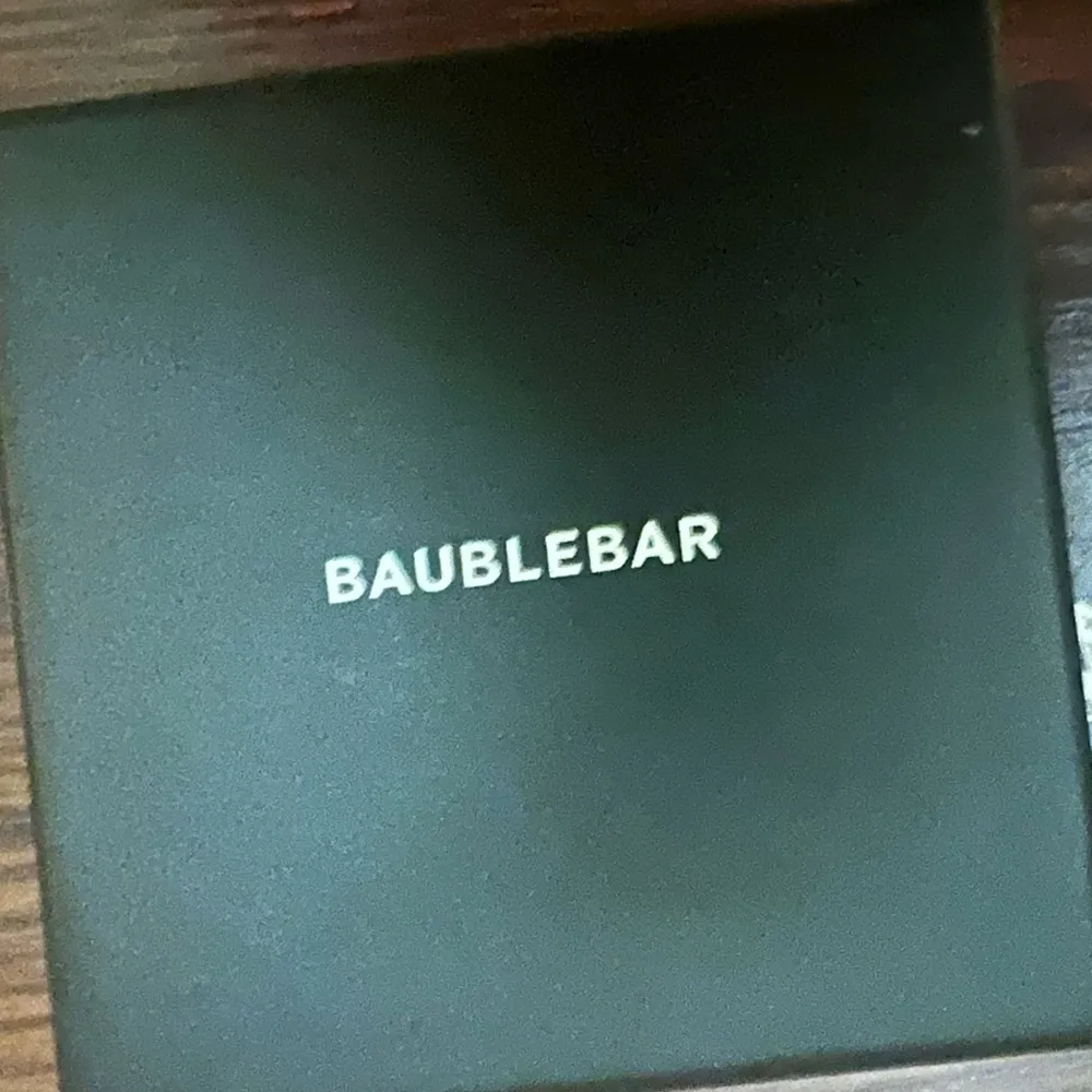 BaubleBar womens gold Santa hat stacking bracelet - Image 2