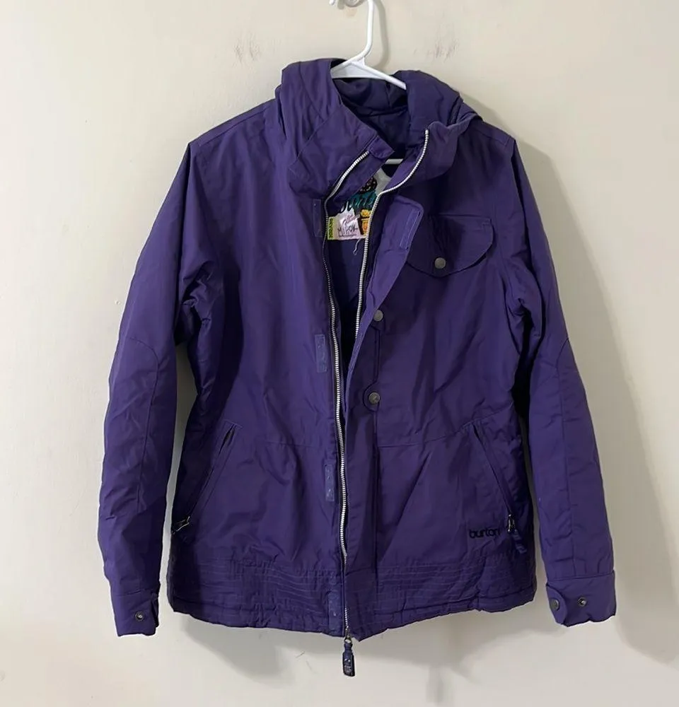 Burton Dry Ride Purple Snow Ski Snowboard Jacket Size Medium - Image 6