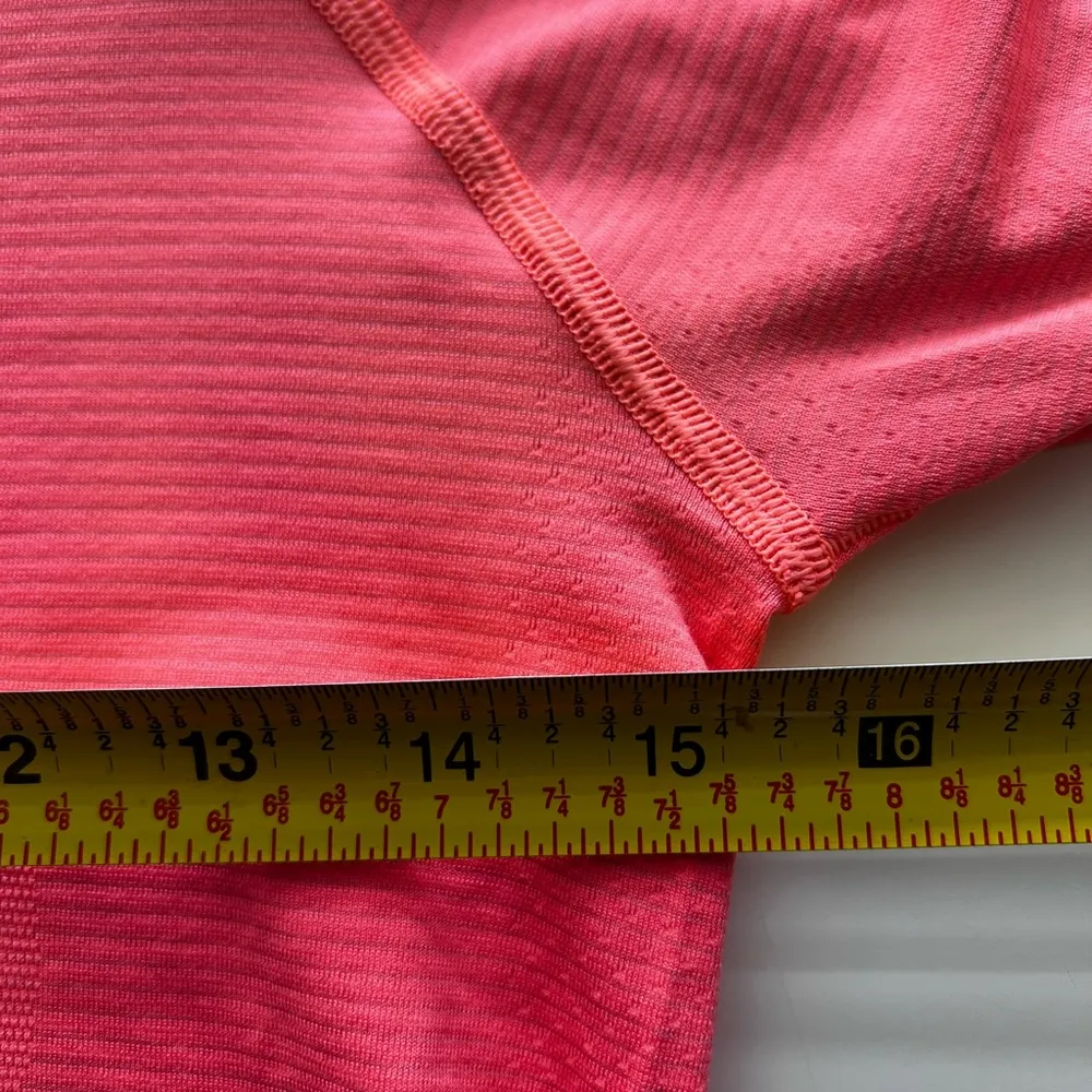 Lululemon Swiftly Tech Long Sleeve Shirt 2.0 Race Length neon orange 6 - Image 6