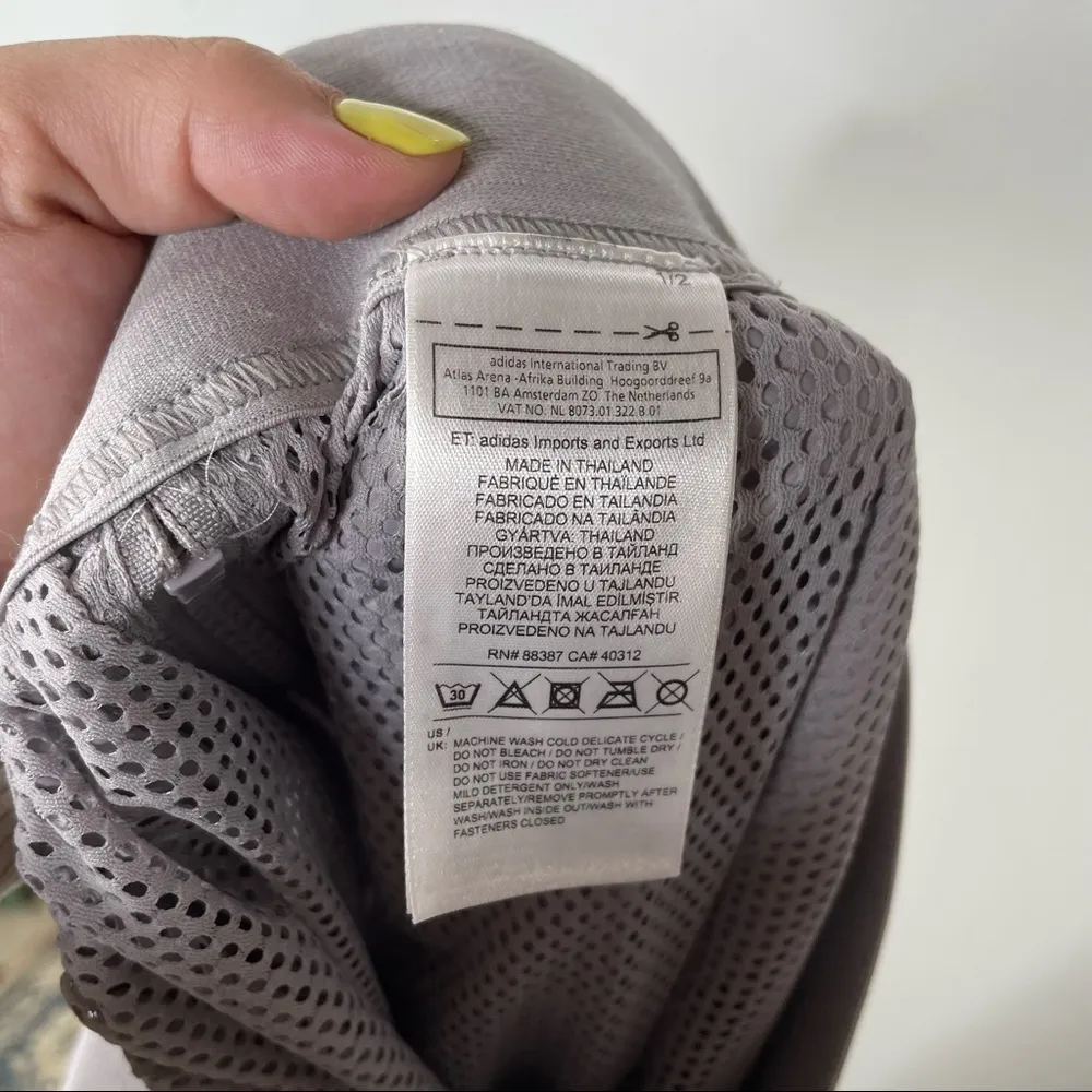 Adidas by Stella McCartney Barricade Tennis Pants Medium Gray - Image 8