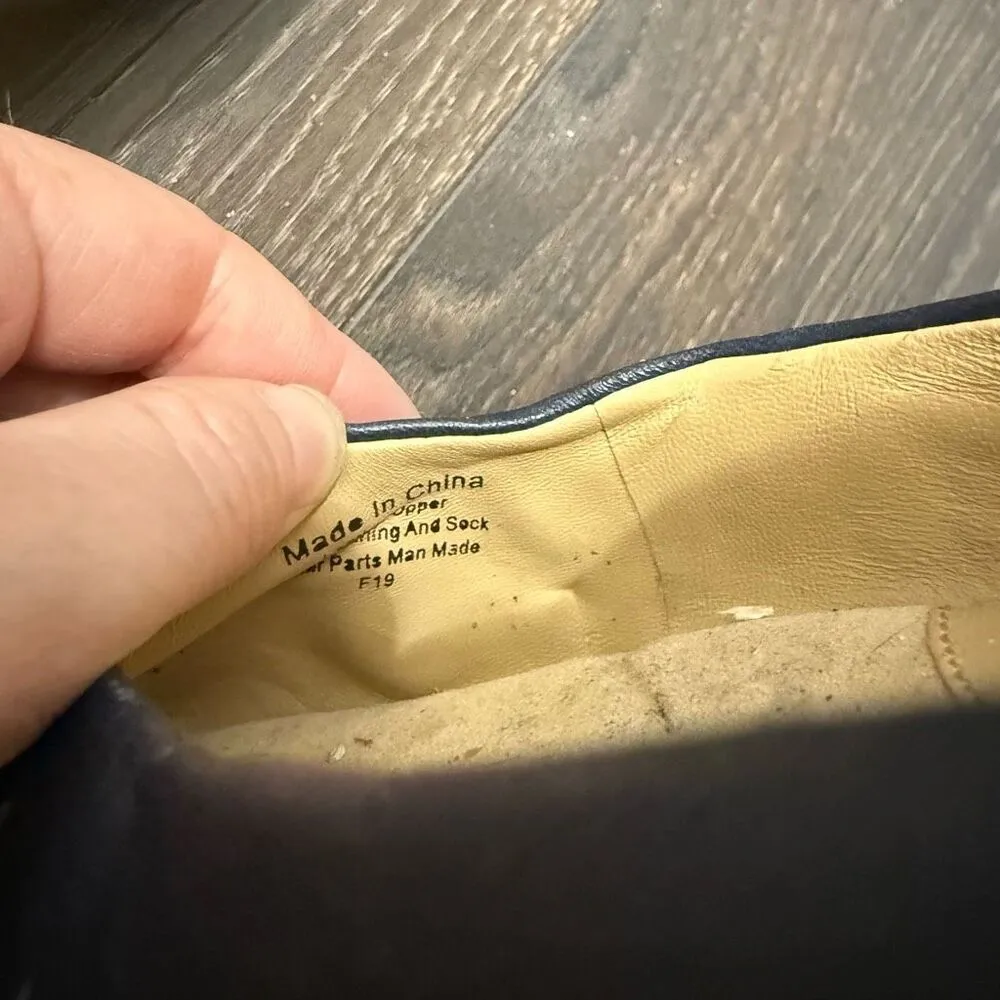 Trotters Women’s 9 Navy Flats Shoes Blue - Image 4