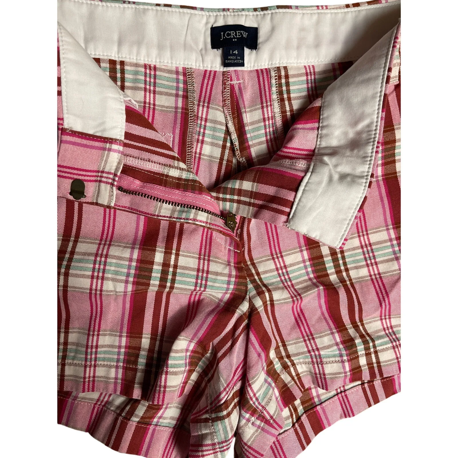 J. Crew Mercantile Plus‎ Classic 3.5” Chino Shorts in Briar Marine Salt Size 14 - Image 7