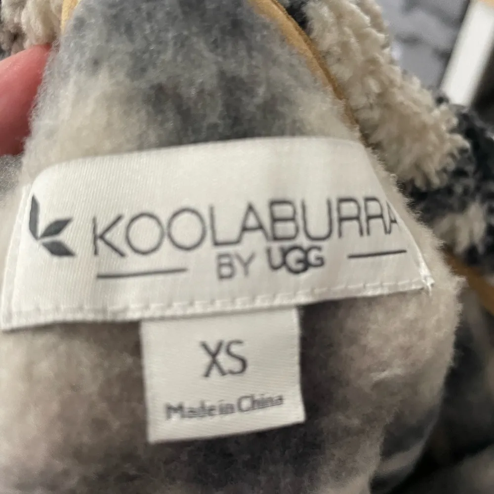 Koolaburra by Ugg Plaid Soft Fleece Front Pouch Jacket XS - Image 7