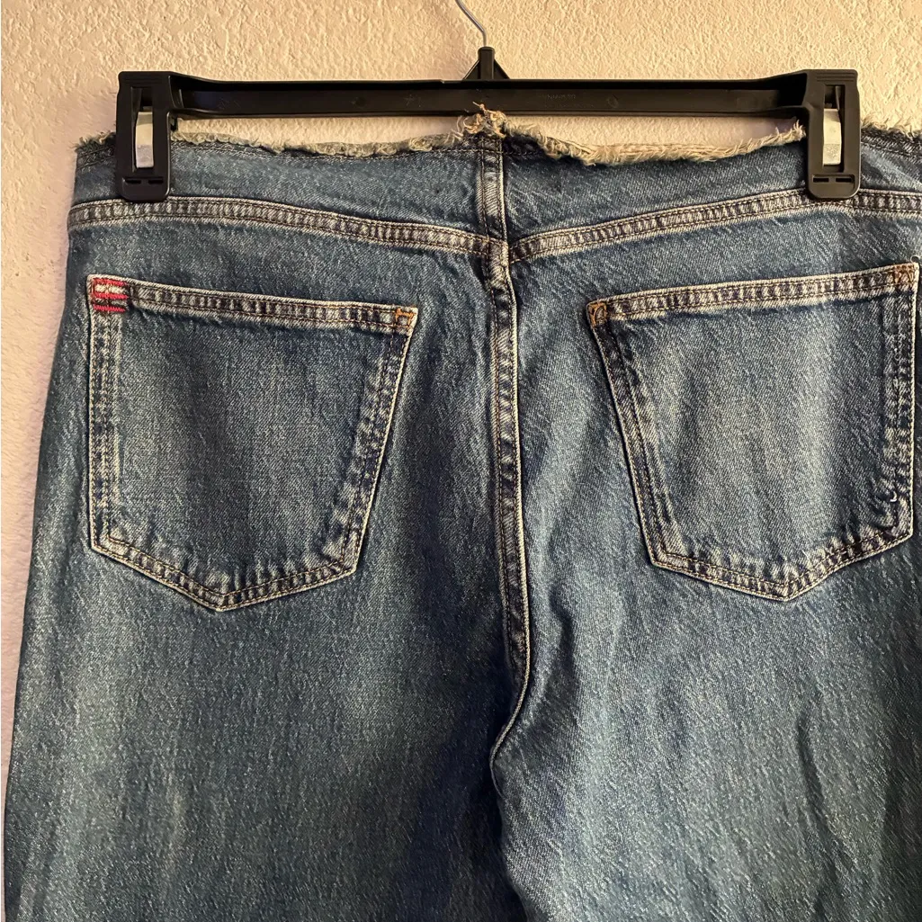 BDG Raw Waistband Blue Straight Jeans 30W - Image 8
