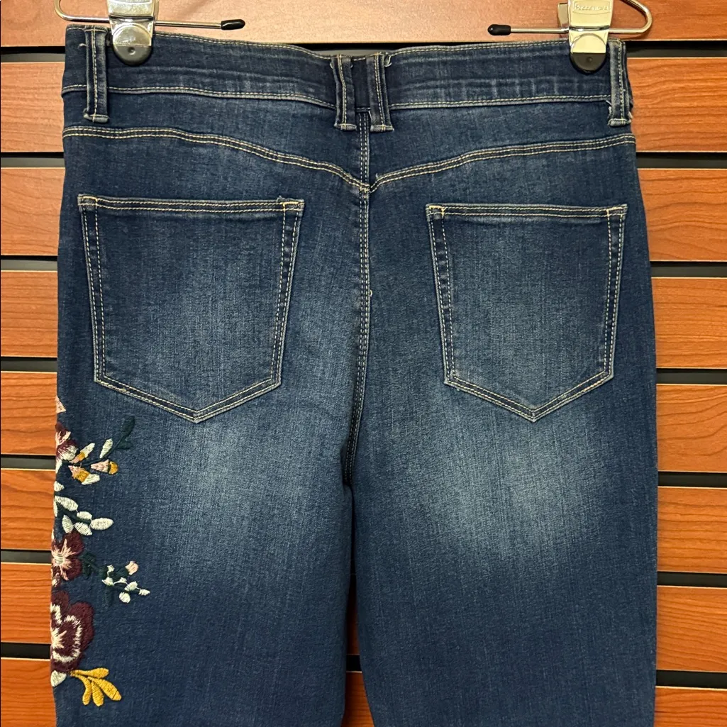 Knox Rose Dark Blue Denim Pants - Image 10