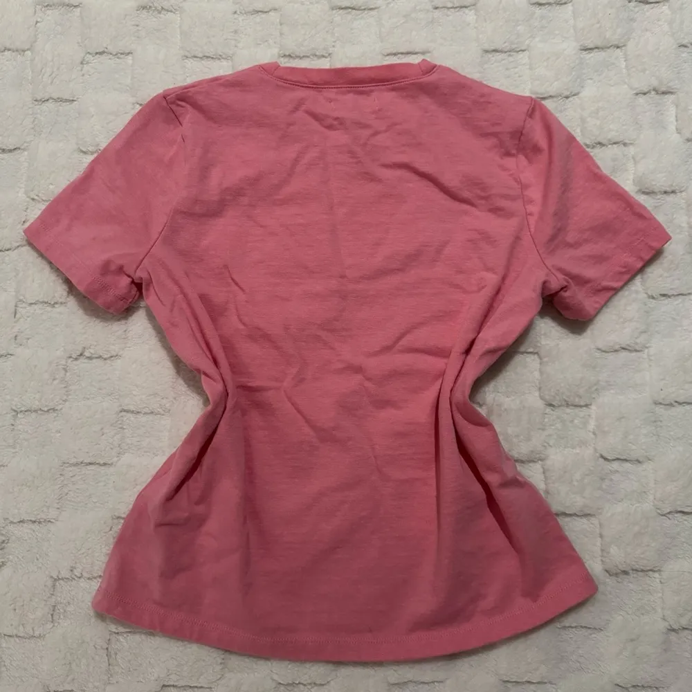 Madewell Pink Femme Short Sleeve Graphic Tee, 100% Cotton, Women’s Small - Image 2