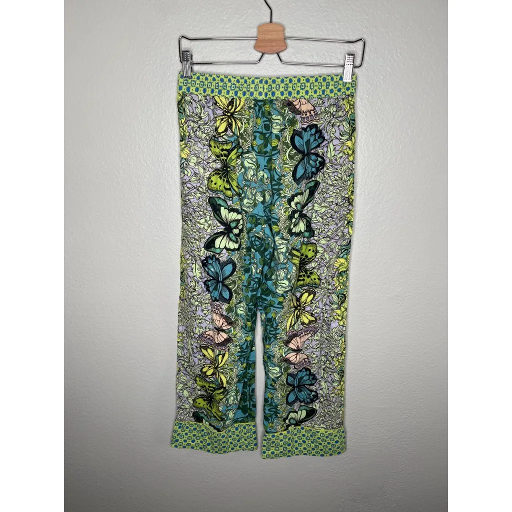 Alexandra Farmer Anthropologie Secret Garden Flannel Pajama Pants XS - Image 7