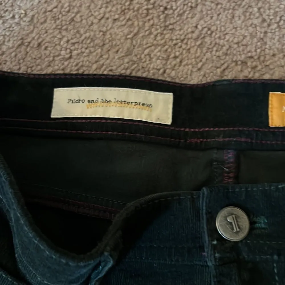 Pilcro and the letterpress green serif pants 30 - Image 5