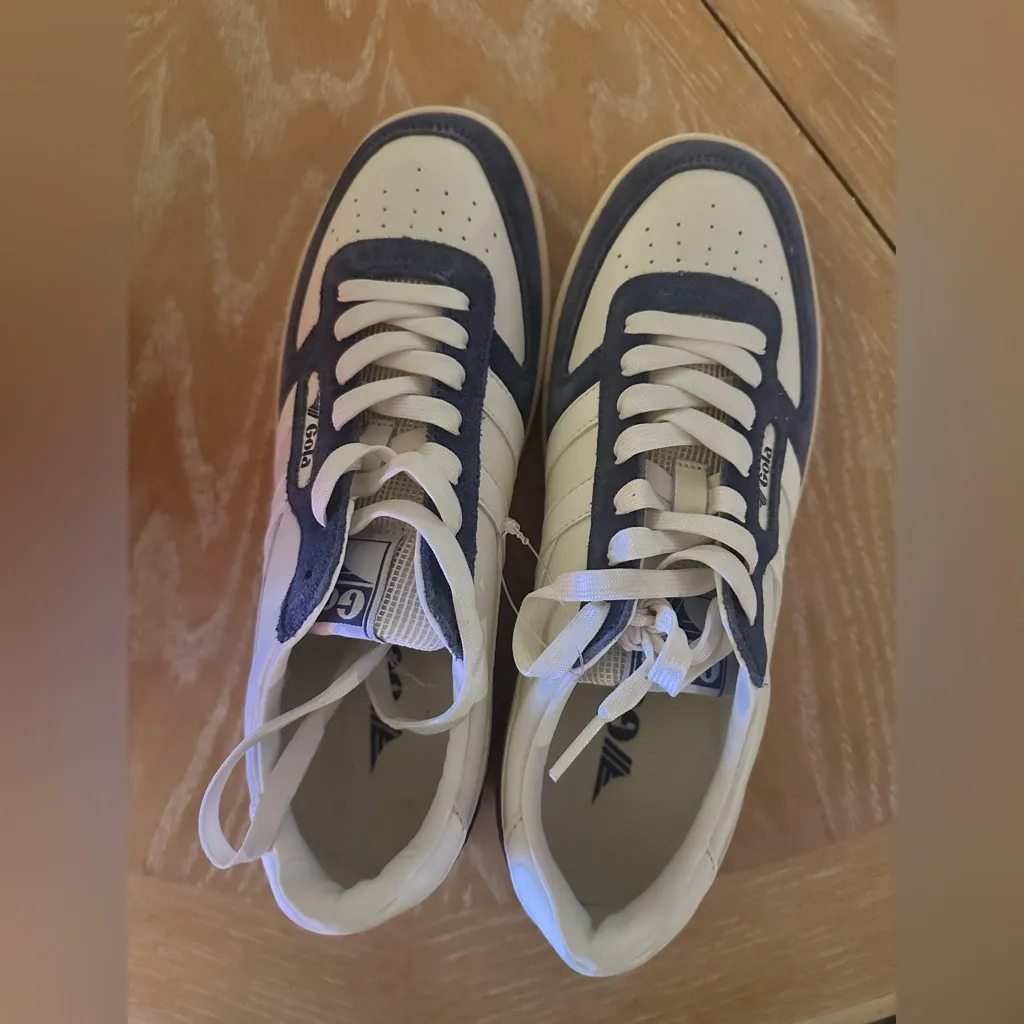 Free Free People+Gola Classics Women's Hawk '89 Sneakers- Moonlight/Off White - Image 10