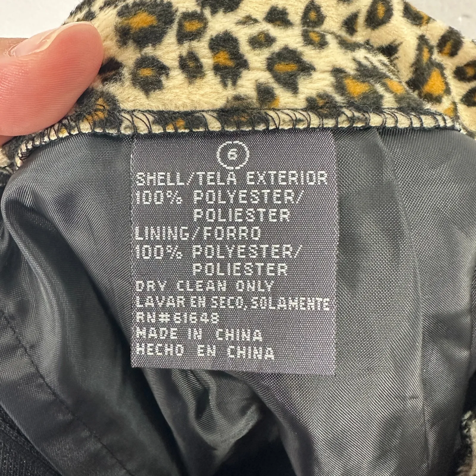 Ann Taylor‎ Skirt 6 Leopard Print Velvet Texture Career Classic Chic 90s Capsule - Image 5