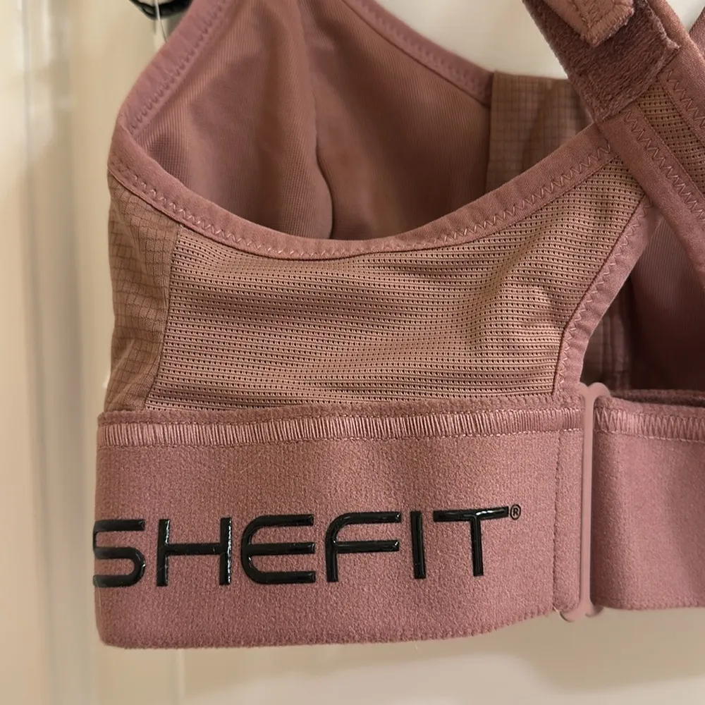 SHEFIT Ultimate Sports Bra XS Rose Taupe NEW - Image 11