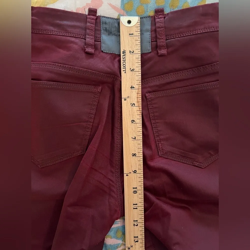 ANTHROPOLOGIE | DAY BIRGER ET MIKKELSEN 27/33 Dark Red “Blue” Jeans - Image 7