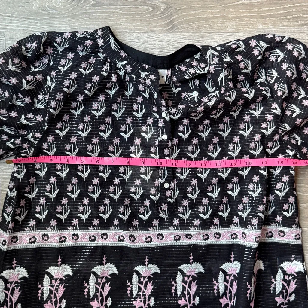 NEW Antik Batik Mandee blouse XS Black - Image 5