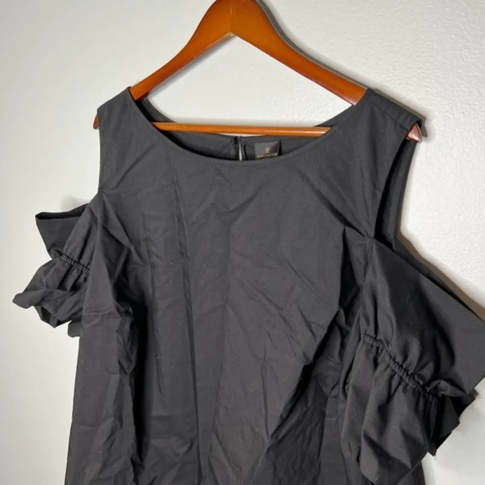 NEW Worthington plus size cold shoulder blouse top career casual size 2X - Image 3