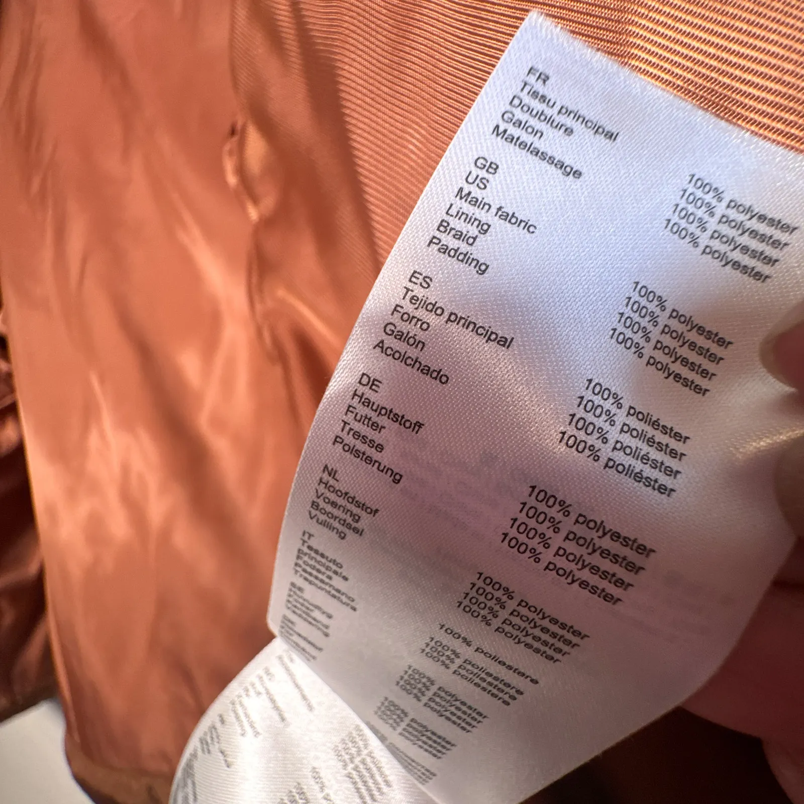 Maje Gueli Caramel Hooded Puffer Jacket Quilted Coat - Image 9