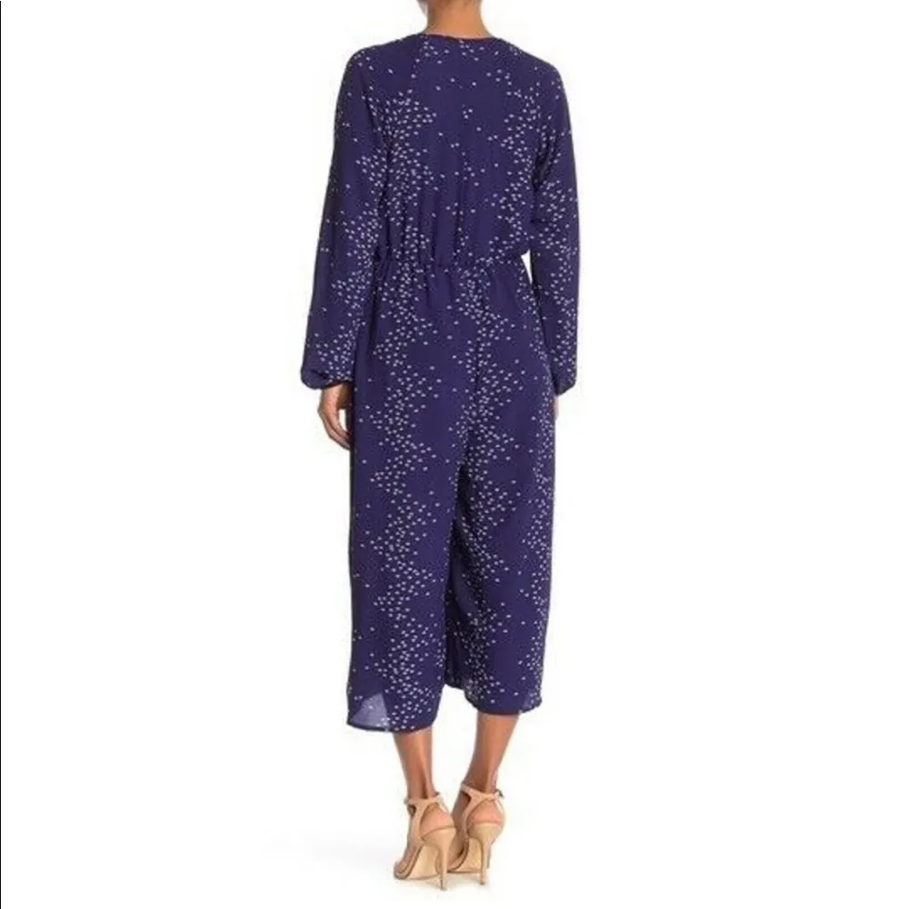 Superfoxx Blue Long Sleeve Jumpsuit - Image 2